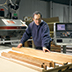 CNC cut window and trim pieces